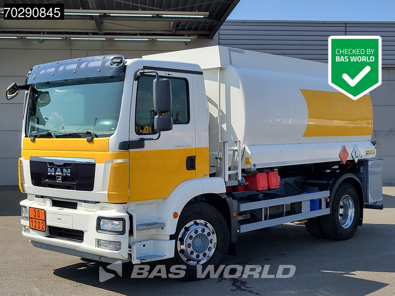 MAN TGM 18.340 4X2 Rohr Fuel tanker 15100 liter Automatic Euro 6 - Камион цистерна: слика 1 MAN TGM 18.340 4X2 Rohr Fuel tanker 15100 liter Automatic Euro 6 - Камион цистерна: слика 1