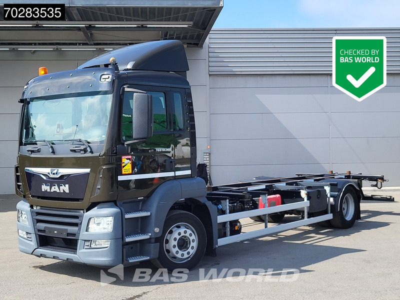 MAN TGS 18.360 834 4X2 19tonner BDF Automatic Navi Euro 6 - Транспортер на контејнер/ Камион со променливо тело: слика 1 MAN TGS 18.360 834 4X2 19tonner BDF Automatic Navi Euro 6 - Транспортер на контејнер/ Камион со променливо тело: слика 1