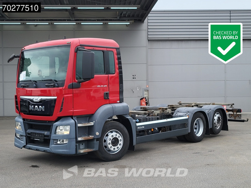 MAN TGS 26.320 6X2 BDF ADR Lift+lenkasche Automatic Euro 6 - Транспортер на контејнер/ Камион со променливо тело: слика 1 MAN TGS 26.320 6X2 BDF ADR Lift+lenkasche Automatic Euro 6 - Транспортер на контејнер/ Камион со променливо тело: слика 1