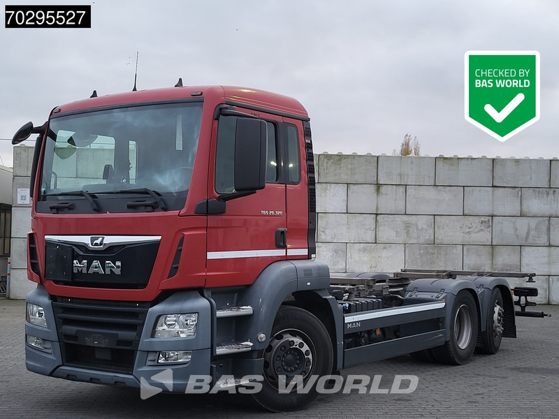 MAN TGS 26.320 TGS 6X2 ADR BDF Lift + Steering Axle Euro 6 - Транспортер на контејнер/ Камион со променливо тело: слика 1 MAN TGS 26.320 TGS 6X2 ADR BDF Lift + Steering Axle Euro 6 - Транспортер на контејнер/ Камион со променливо тело: слика 1