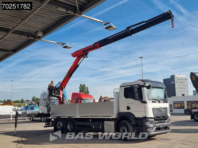 MAN TGS 26.440 6X2 NEW NL-Truck Palfinger PK20.501 L TEC3 Kran Baustoff Lift-Lenk Asche - Камион со платформа, Камион со кран: слика 3 MAN TGS 26.440 6X2 NEW NL-Truck Palfinger PK20.501 L TEC3 Kran Baustoff Lift-Lenk Asche - Камион со платформа, Камион со кран: слика 3