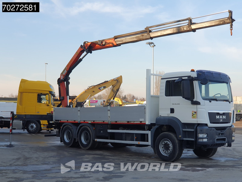MAN TGS 26.440 6X4 Palfinger PK18002 EH Kran Crane Manual Remote Euro 5 - Камион со платформа, Камион со кран: слика 5 MAN TGS 26.440 6X4 Palfinger PK18002 EH Kran Crane Manual Remote Euro 5 - Камион со платформа, Камион со кран: слика 5