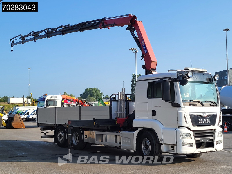 MAN TGS 26.460 TGS 6X2 Retarder HMF 2120K 6x Extensions Crane Kran Navi Euro 6 - Камион со платформа, Камион со кран: слика 3 MAN TGS 26.460 TGS 6X2 Retarder HMF 2120K 6x Extensions Crane Kran Navi Euro 6 - Камион со платформа, Камион со кран: слика 3