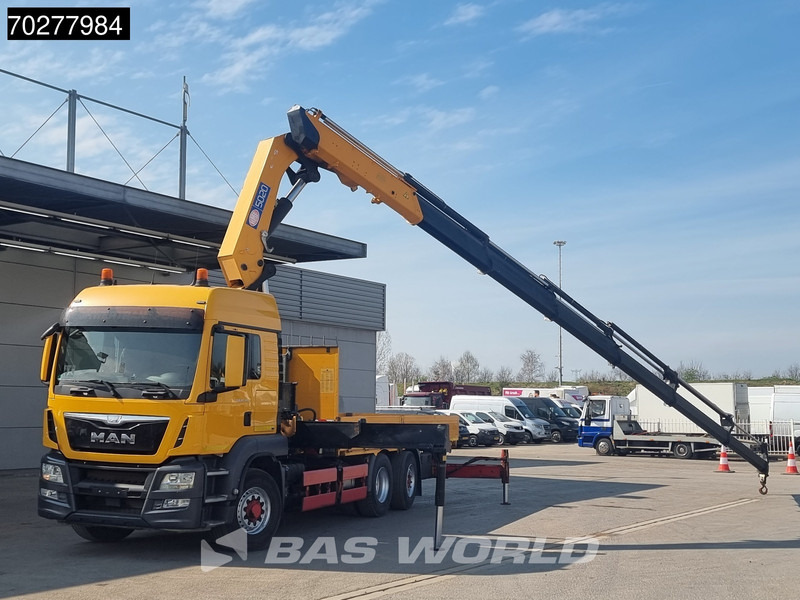 MAN TGS 26.480 6X4 HMF 5020 K6 Crane Kran 6x2H4 Hydrodrive Euro 6 - Камион со платформа, Камион со кран: слика 3 MAN TGS 26.480 6X4 HMF 5020 K6 Crane Kran 6x2H4 Hydrodrive Euro 6 - Камион со платформа, Камион со кран: слика 3