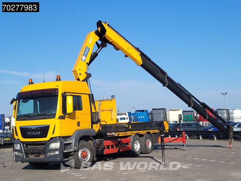 MAN TGS 26.480 6X4 HMF 5020-K6 Crane Kran Hydrodrive Lift+Lenkachse Euro 6 - Камион со платформа, Камион со кран: слика 3 MAN TGS 26.480 6X4 HMF 5020-K6 Crane Kran Hydrodrive Lift+Lenkachse Euro 6 - Камион со платформа, Камион со кран: слика 3