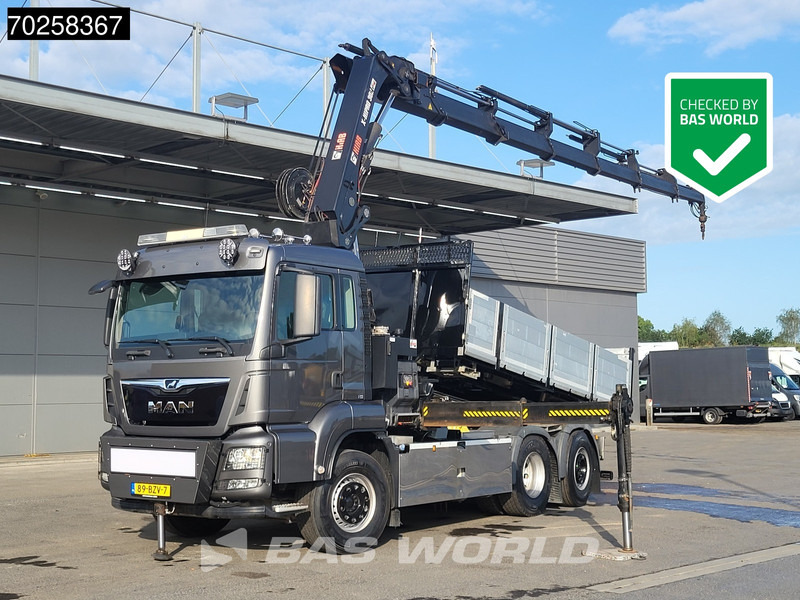 MAN TGS 26.500 6X2 Prepared NL-Truck NEW APK HIAB X-HIPRO 302 E-6 Crane Kran Fifth wheel - Кипер, Камион со кран: слика 1 MAN TGS 26.500 6X2 Prepared NL-Truck NEW APK HIAB X-HIPRO 302 E-6 Crane Kran Fifth wheel - Кипер, Камион со кран: слика 1