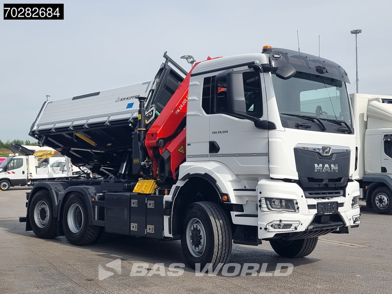 MAN TGS 28.520 6X4 Palfinger PK24001 SLD 5 Kran 2-way tipper Retarder Big-Axle Liftachse Euro 6 - Кипер, Камион со кран: слика 3 MAN TGS 28.520 6X4 Palfinger PK24001 SLD 5 Kran 2-way tipper Retarder Big-Axle Liftachse Euro 6 - Кипер, Камион со кран: слика 3