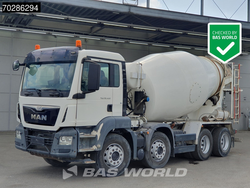 MAN TGS 32.400 8X4 9m3 Intermix Steelsuspension Navi Euro 6 - Камион миксер за бетон: слика 1 MAN TGS 32.400 8X4 9m3 Intermix Steelsuspension Navi Euro 6 - Камион миксер за бетон: слика 1