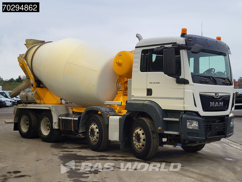 MAN TGS 32.420 8X4 9m3 Stetter Mixer Steel Suspension Automatic Euro 6 - Камион миксер за бетон: слика 3 MAN TGS 32.420 8X4 9m3 Stetter Mixer Steel Suspension Automatic Euro 6 - Камион миксер за бетон: слика 3