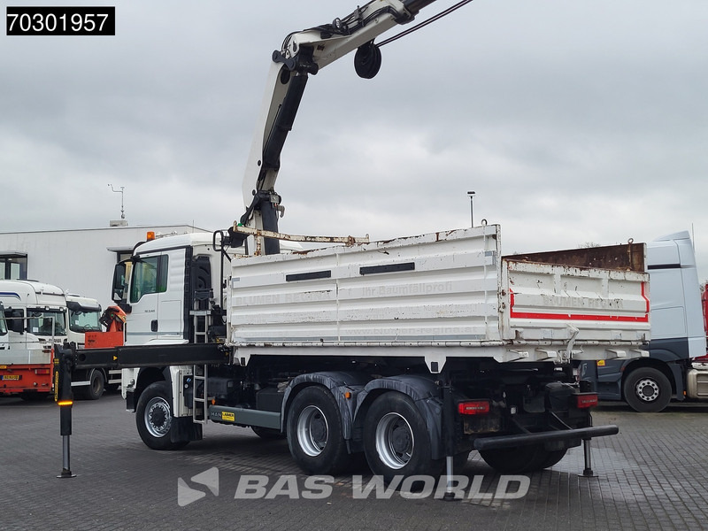 Кипер, Камион со кран MAN TGS 33.420 6X6 Palfinger PK33002 EH Crane 12m3 tipper Manual Retarder Big-Axle Euro 6: слика 8 Кипер, Камион со кран MAN TGS 33.420 6X6 Palfinger PK33002 EH Crane 12m3 tipper Manual Retarder Big-Axle Euro 6: слика 8