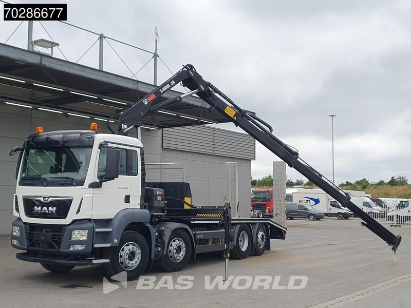 MAN TGS 35.360 8X2 HIAB X-Hiduo 158 BS-3 Crane Lift+lenkasche Machine transporter Euro 6 - Автотранспортен камион, Камион со кран: слика 5 MAN TGS 35.360 8X2 HIAB X-Hiduo 158 BS-3 Crane Lift+lenkasche Machine transporter Euro 6 - Автотранспортен камион, Камион со кран: слика 5