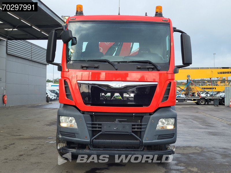 Камион со платформа, Камион со кран MAN TGS 35.360 TGS 8X2 Fassi F235A.0.22 Crane Kran Winch Hydraulic ramp Lift-Axle Navi Euro 6: слика 14