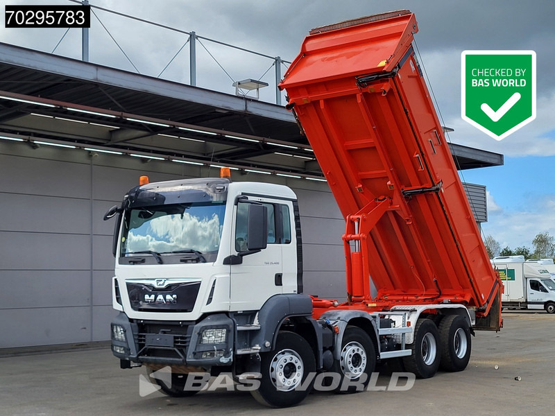 MAN TGS 35.400 8X4 13m3 CIF Bennes 2-side tipper Steel suspension Automatic Euro 6 - Кипер: слика 1 MAN TGS 35.400 8X4 13m3 CIF Bennes 2-side tipper Steel suspension Automatic Euro 6 - Кипер: слика 1