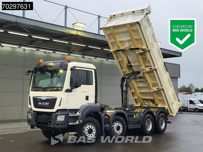 MAN TGS 35.440 8X4 12m3 Meiller 2 Way tipper Big-Axle Navi Euro 6 - Кипер: слика 1 MAN TGS 35.440 8X4 12m3 Meiller 2 Way tipper Big-Axle Navi Euro 6 - Кипер: слика 1
