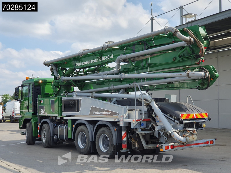 MAN TGS 37.460 8X4 Putzmeister M36-4 Pump Manual Big-Axle Steelsuspension Navi Euro 6 - Камион со бетонска пумпа: слика 2 MAN TGS 37.460 8X4 Putzmeister M36-4 Pump Manual Big-Axle Steelsuspension Navi Euro 6 - Камион со бетонска пумпа: слика 2