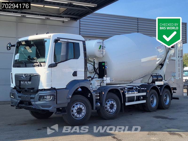 MAN TGS 41.440 8X4 NEW! 12m3 Stetter Mixer Big-Axle Steelsuspension Automatic Euro 6 - Камион миксер за бетон: слика 1 MAN TGS 41.440 8X4 NEW! 12m3 Stetter Mixer Big-Axle Steelsuspension Automatic Euro 6 - Камион миксер за бетон: слика 1