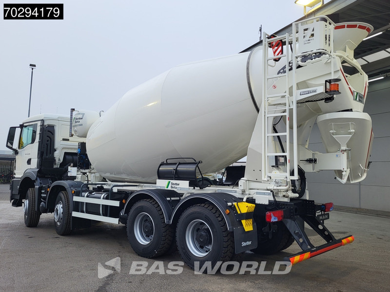 MAN TGS 41.440 8X4 NEW! 12m3 Stetter Mixer Big-Axle Steelsuspension Automatic Euro 6 - Камион миксер за бетон: слика 2 MAN TGS 41.440 8X4 NEW! 12m3 Stetter Mixer Big-Axle Steelsuspension Automatic Euro 6 - Камион миксер за бетон: слика 2