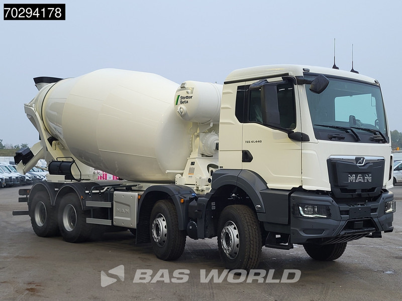 MAN TGS 41.440 8X4 NEW! 12m3 Stetter concrete mixer Big-Axle Steelsuspension Euro 6 - Камион миксер за бетон: слика 3 MAN TGS 41.440 8X4 NEW! 12m3 Stetter concrete mixer Big-Axle Steelsuspension Euro 6 - Камион миксер за бетон: слика 3