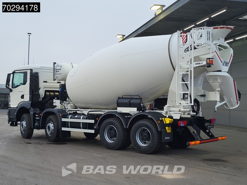 MAN TGS 41.440 8X4 NEW! 12m3 Stetter concrete mixer Big-Axle Steelsuspension Euro 6 - Камион миксер за бетон: слика 2 MAN TGS 41.440 8X4 NEW! 12m3 Stetter concrete mixer Big-Axle Steelsuspension Euro 6 - Камион миксер за бетон: слика 2