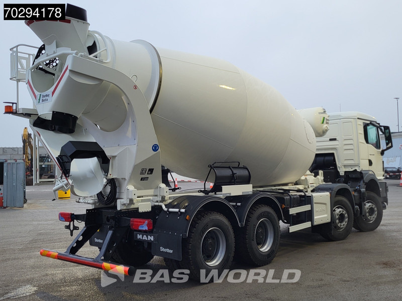 MAN TGS 41.440 8X4 NEW! 12m3 Stetter concrete mixer Big-Axle Steelsuspension Euro 6 - Камион миксер за бетон: слика 5 MAN TGS 41.440 8X4 NEW! 12m3 Stetter concrete mixer Big-Axle Steelsuspension Euro 6 - Камион миксер за бетон: слика 5