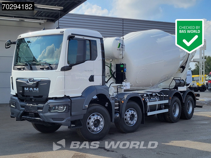 MAN TGS 41.440 8X4 New! Stetter 12 FHC BL Mixer Big-Axle Steelsuspension Automatic Euro 6 - Камион миксер за бетон: слика 1 MAN TGS 41.440 8X4 New! Stetter 12 FHC BL Mixer Big-Axle Steelsuspension Automatic Euro 6 - Камион миксер за бетон: слика 1