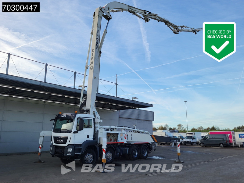 MAN TGS 41.460 8X4 CIFA K40C-PU1607 Pump 935hours! Big-Axle Steelsuspension Euro 6 - Камион со бетонска пумпа: слика 1 MAN TGS 41.460 8X4 CIFA K40C-PU1607 Pump 935hours! Big-Axle Steelsuspension Euro 6 - Камион со бетонска пумпа: слика 1