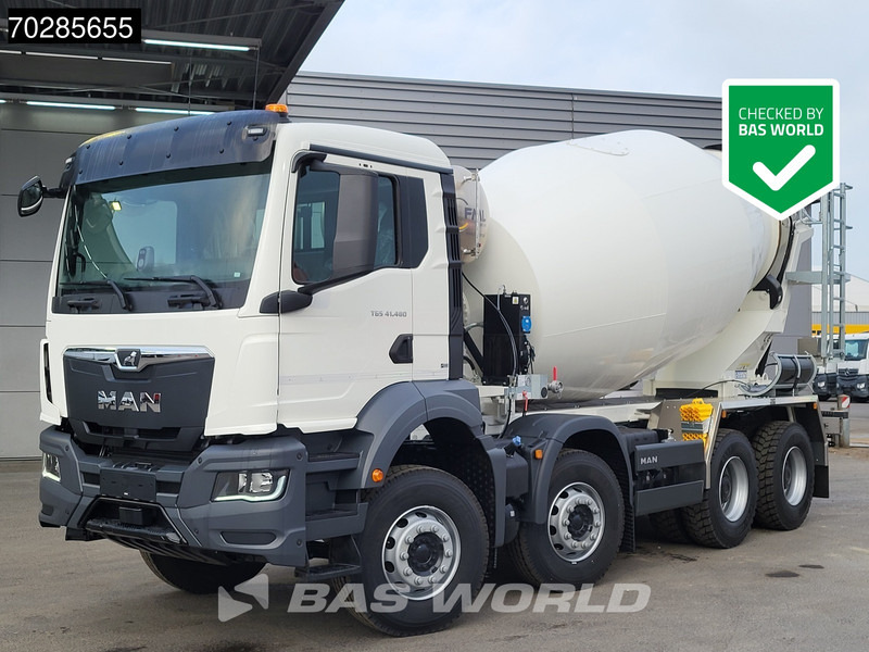 MAN TGS 41.480 8X4 NEW! 12m3 Mixer Retarder Steelsuspension Big-Axle Euro 6 - Камион миксер за бетон: слика 1 MAN TGS 41.480 8X4 NEW! 12m3 Mixer Retarder Steelsuspension Big-Axle Euro 6 - Камион миксер за бетон: слика 1