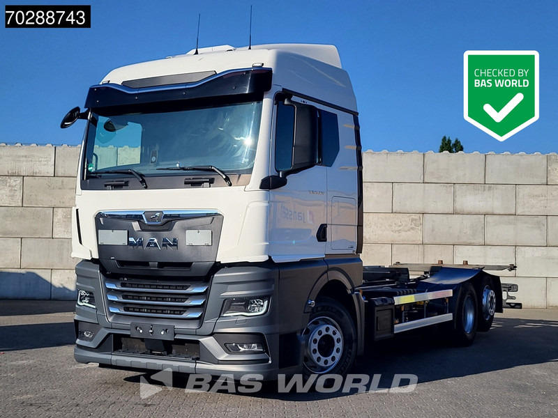 MAN TGX 26.470 6X2 BDF Retarder Lift-Axle LED Standairco Automatic Euro 6 - Транспортер на контејнер/ Камион со променливо тело: слика 1 MAN TGX 26.470 6X2 BDF Retarder Lift-Axle LED Standairco Automatic Euro 6 - Транспортер на контејнер/ Камион со променливо тело: слика 1