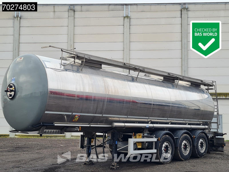 Magyar SR A1 Food 2 comp Inox steel Liftachse - Полуприколка цистерна: слика 1 Magyar SR A1 Food 2 comp Inox steel Liftachse - Полуприколка цистерна: слика 1