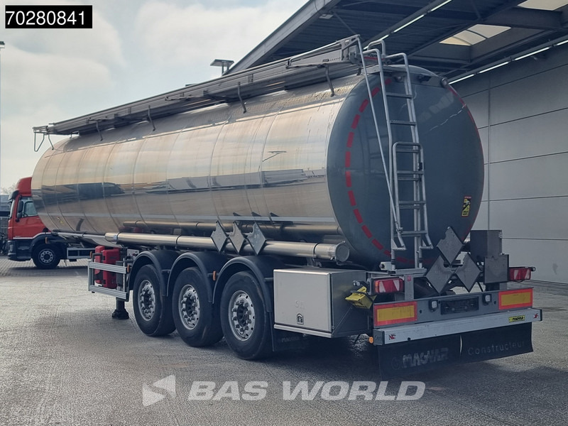 Magyar SR A1 Food - ADR / alcohol / 4 comp Inox steel - Полуприколка цистерна: слика 2 Magyar SR A1 Food - ADR / alcohol / 4 comp Inox steel - Полуприколка цистерна: слика 2