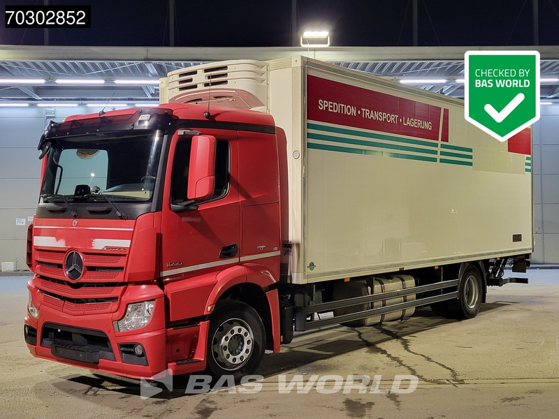 Mercedes-Benz Actros 1830 4X2 Mitsubishi 7C cooler 1500kg Ladebordwand Automatic Euro 6 - Камион ладилник: слика 1 Mercedes-Benz Actros 1830 4X2 Mitsubishi 7C cooler 1500kg Ladebordwand Automatic Euro 6 - Камион ладилник: слика 1