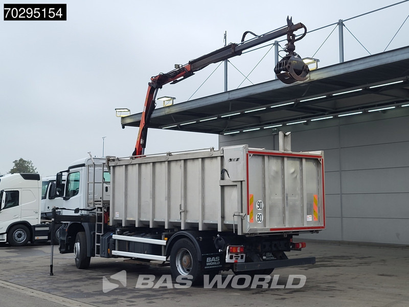 Mercedes-Benz Actros 1833 4X2 Palfinger PK7.501 SLD Kran Crane 17m3 tipper Big-Axle Euro 6 - Кипер, Камион со кран: слика 2 Mercedes-Benz Actros 1833 4X2 Palfinger PK7.501 SLD Kran Crane 17m3 tipper Big-Axle Euro 6 - Кипер, Камион со кран: слика 2