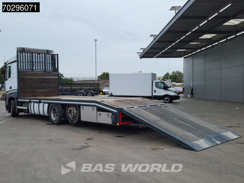 Mercedes-Benz Actros 2543 Actros 6X2 NL-Truck Machine transporter oprijwagen Retarder Lift-Axle ACC Euro 6 - Камион со платформа: слика 2 Mercedes-Benz Actros 2543 Actros 6X2 NL-Truck Machine transporter oprijwagen Retarder Lift-Axle ACC Euro 6 - Камион со платформа: слика 2