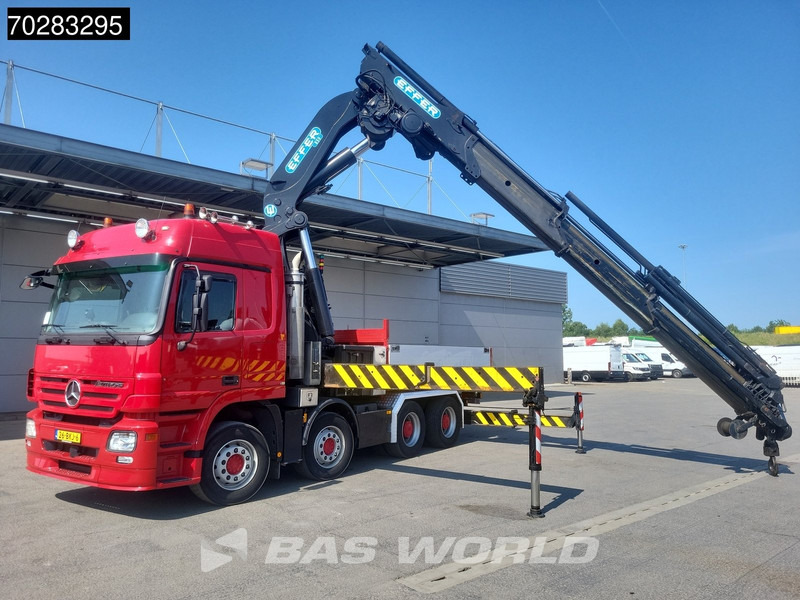 Mercedes-Benz Actros 2648 850 8X4 Effer 850/9S Kran Fifth wheel Big-Axle Automatic Euro 5 - Камион со платформа, Камион со кран: слика 3 Mercedes-Benz Actros 2648 850 8X4 Effer 850/9S Kran Fifth wheel Big-Axle Automatic Euro 5 - Камион со платформа, Камион со кран: слика 3