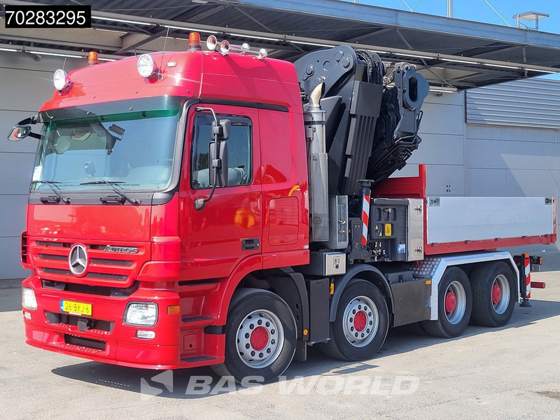 Mercedes-Benz Actros 2648 850 8X4 Effer 850/9S Kran Fifth wheel Big-Axle Automatic Euro 5 - Камион со платформа, Камион со кран: слика 2 Mercedes-Benz Actros 2648 850 8X4 Effer 850/9S Kran Fifth wheel Big-Axle Automatic Euro 5 - Камион со платформа, Камион со кран: слика 2