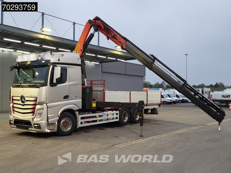 Mercedes-Benz Actros 2653 Actros 6X4 Palfinger PK34002 SH Kran Crane Retarder Xenon Euro 6 - Камион со платформа, Камион со кран: слика 5 Mercedes-Benz Actros 2653 Actros 6X4 Palfinger PK34002 SH Kran Crane Retarder Xenon Euro 6 - Камион со платформа, Камион со кран: слика 5