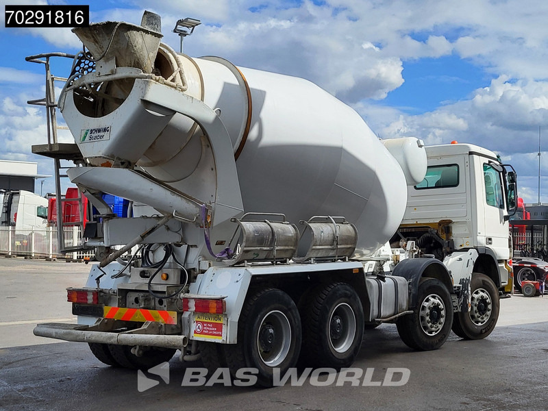 Mercedes-Benz Actros 3236 8X4 9M3 Stetter Mixer Big-Axle 3-Pedals Steelsuspension Euro 3 - Камион миксер за бетон: слика 5 Mercedes-Benz Actros 3236 8X4 9M3 Stetter Mixer Big-Axle 3-Pedals Steelsuspension Euro 3 - Камион миксер за бетон: слика 5