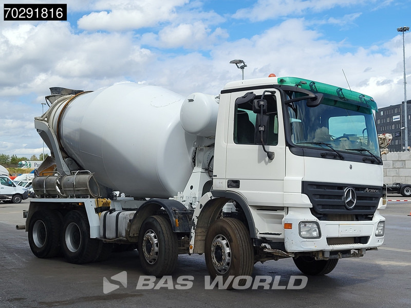Mercedes-Benz Actros 3236 8X4 9M3 Stetter Mixer Big-Axle 3-Pedals Steelsuspension Euro 3 - Камион миксер за бетон: слика 3 Mercedes-Benz Actros 3236 8X4 9M3 Stetter Mixer Big-Axle 3-Pedals Steelsuspension Euro 3 - Камион миксер за бетон: слика 3