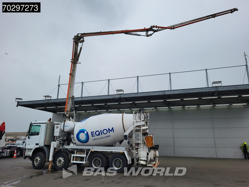 Mercedes-Benz Actros 3241 8X4 7m3 Mecbo Mixer Big-Axle Steelsuspension Pompe+Mixer Euro 5 - Камион со бетонска пумпа: слика 5 Mercedes-Benz Actros 3241 8X4 7m3 Mecbo Mixer Big-Axle Steelsuspension Pompe+Mixer Euro 5 - Камион со бетонска пумпа: слика 5