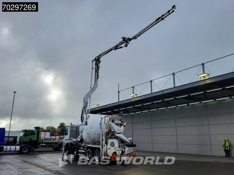 Mercedes-Benz Actros 3241 8X4 7m3 Putzmeister Mixer Big-Axle Steelsuspension Automatic Pompe+Mixer Euro 4 - Камион со бетонска пумпа: слика 2 Mercedes-Benz Actros 3241 8X4 7m3 Putzmeister Mixer Big-Axle Steelsuspension Automatic Pompe+Mixer Euro 4 - Камион со бетонска пумпа: слика 2
