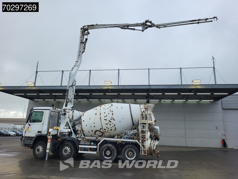 Mercedes-Benz Actros 3241 8X4 7m3 Putzmeister Mixer Big-Axle Steelsuspension Automatic Pompe+Mixer Euro 4 - Камион со бетонска пумпа: слика 5 Mercedes-Benz Actros 3241 8X4 7m3 Putzmeister Mixer Big-Axle Steelsuspension Automatic Pompe+Mixer Euro 4 - Камион со бетонска пумпа: слика 5
