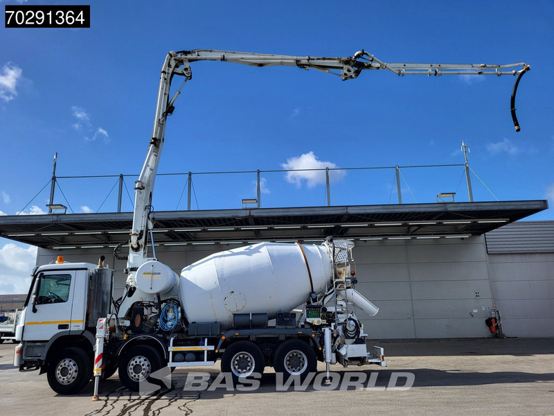 Mercedes-Benz Actros 3241 8X4 Cifa MK24.4Z Pompe+Mixer Retarder 3-Pedals Steelsuspension Big-Axle Euro 5 - Камион со бетонска пумпа: слика 5 Mercedes-Benz Actros 3241 8X4 Cifa MK24.4Z Pompe+Mixer Retarder 3-Pedals Steelsuspension Big-Axle Euro 5 - Камион со бетонска пумпа: слика 5