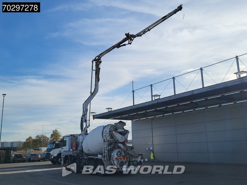 Mercedes-Benz Actros 3241 8X4 Putzmeister TMM 21-G2 PUMI 7m3 Mixer Big-Axle Steelsuspension 3-Pedals Euro 3 - Камион со бетонска пумпа: слика 5 Mercedes-Benz Actros 3241 8X4 Putzmeister TMM 21-G2 PUMI 7m3 Mixer Big-Axle Steelsuspension 3-Pedals Euro 3 - Камион со бетонска пумпа: слика 5