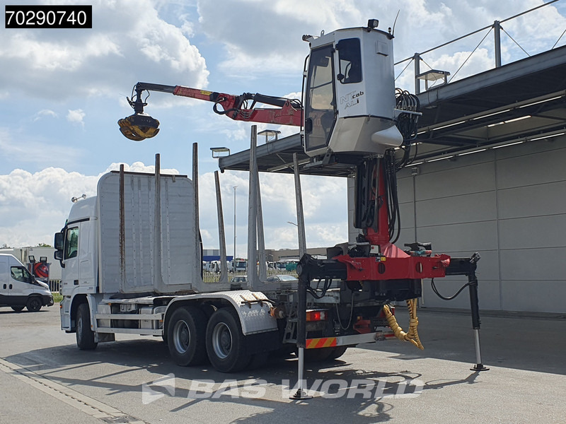 Mercedes-Benz Actros 3346 6X4 Original KM's! Wood Crane Big-Axle Steelsuspension Euro 5 - Камион за дрва, Камион со кран: слика 2 Mercedes-Benz Actros 3346 6X4 Original KM's! Wood Crane Big-Axle Steelsuspension Euro 5 - Камион за дрва, Камион со кран: слика 2