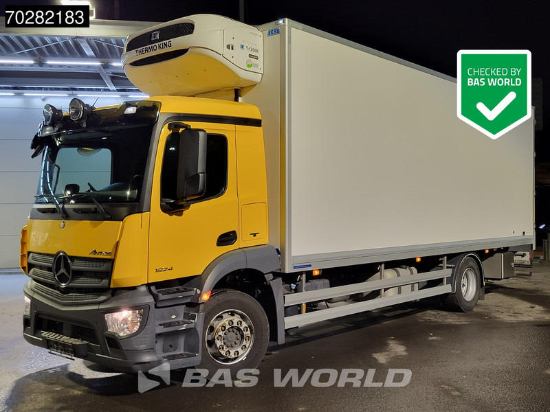 Mercedes-Benz Antos 1824 4X2 18tonner Thermo King T-1200R 1500kg Ladebordwand Automatic Euro 6 - Камион ладилник: слика 1 Mercedes-Benz Antos 1824 4X2 18tonner Thermo King T-1200R 1500kg Ladebordwand Automatic Euro 6 - Камион ладилник: слика 1