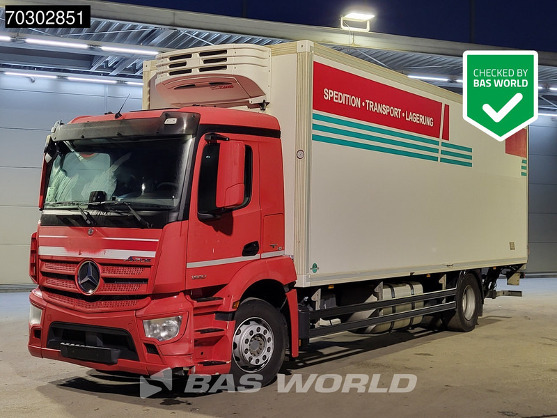 Mercedes-Benz Antos 1830 4X2 Mitsubishi TDJ430D cooler 1500kg Ladebordwand Automatic Euro 6 - Камион ладилник: слика 1 Mercedes-Benz Antos 1830 4X2 Mitsubishi TDJ430D cooler 1500kg Ladebordwand Automatic Euro 6 - Камион ладилник: слика 1