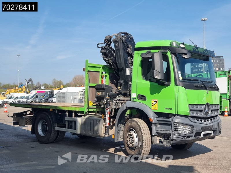 Mercedes-Benz Arocs 1830 4X2 Hiab 122 ES-3 HIPRO Kran Crane Big-Axle Euro 6 - Камион со платформа, Камион со кран: слика 3 Mercedes-Benz Arocs 1830 4X2 Hiab 122 ES-3 HIPRO Kran Crane Big-Axle Euro 6 - Камион со платформа, Камион со кран: слика 3