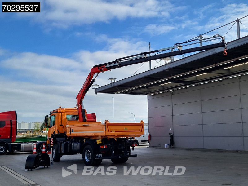 Mercedes-Benz Arocs 1835 4X4 4x4 Fassi F135AC.0.24 Crane Kran Meiller 3-Way Tipper Big-Axle - Кипер, Камион со кран: слика 5 Mercedes-Benz Arocs 1835 4X4 4x4 Fassi F135AC.0.24 Crane Kran Meiller 3-Way Tipper Big-Axle - Кипер, Камион со кран: слика 5