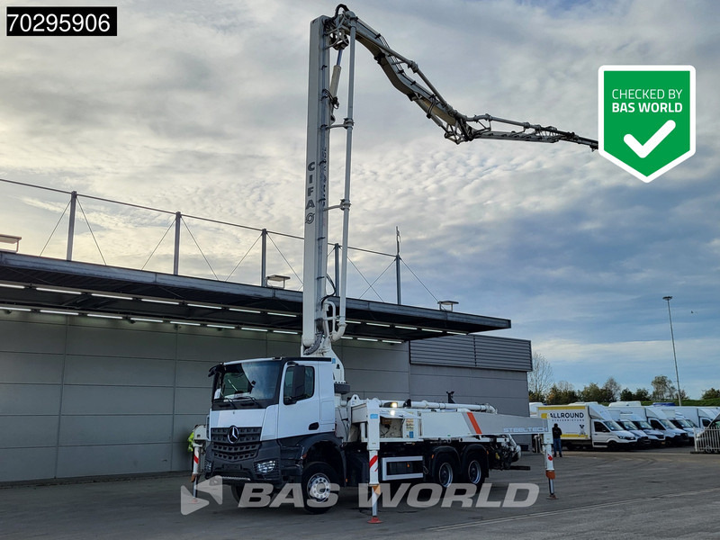 Mercedes-Benz Arocs 2640 6X4 36mtr CIFA K36L-HP168EC 4 arm Automatic Big-Axle Steelsuspension Euro 6 - Камион со бетонска пумпа: слика 1 Mercedes-Benz Arocs 2640 6X4 36mtr CIFA K36L-HP168EC 4 arm Automatic Big-Axle Steelsuspension Euro 6 - Камион со бетонска пумпа: слика 1