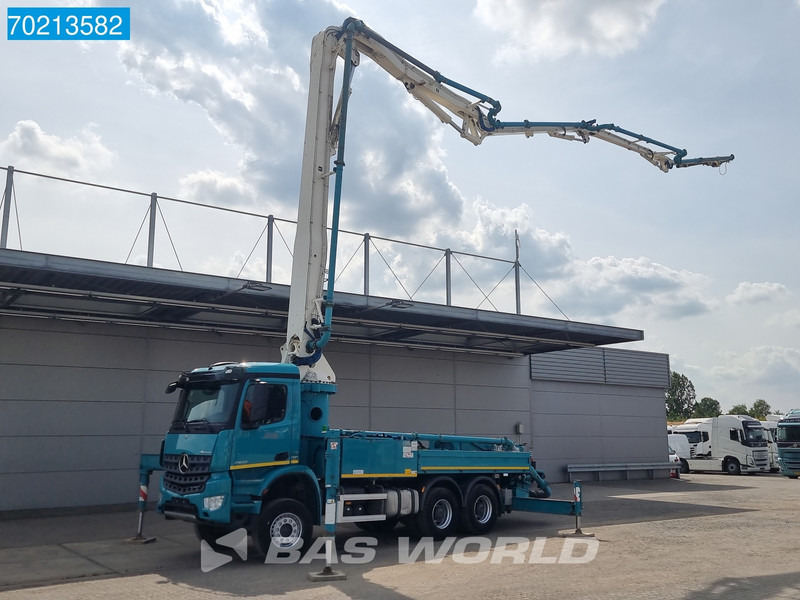 Mercedes-Benz Arocs 2836 6X4 Manual 33mtr Pump Sermac 5Z33 SC150 Euro 6 - Камион со бетонска пумпа: слика 1 Mercedes-Benz Arocs 2836 6X4 Manual 33mtr Pump Sermac 5Z33 SC150 Euro 6 - Камион со бетонска пумпа: слика 1